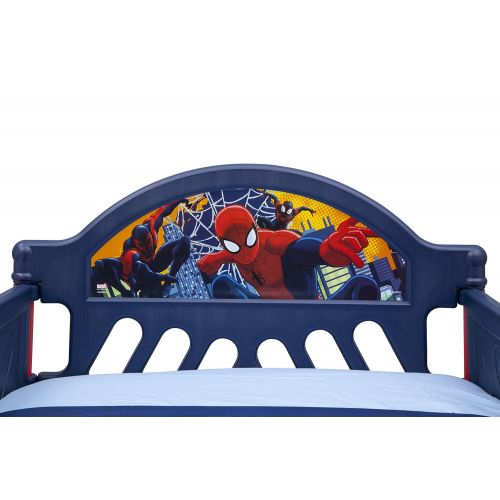  [아마존베스트]Delta Children Plastic Toddler Bed, Marvel Spider-Man