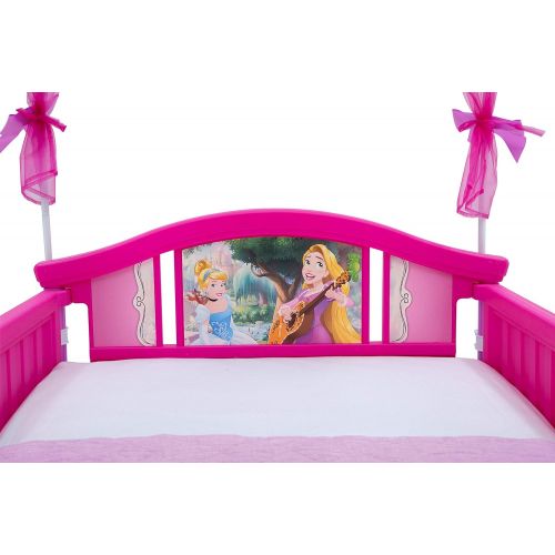  [아마존베스트]Delta Children Canopy Toddler Bed, Disney Princess