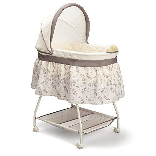  [아마존베스트]Delta Children Sweet Beginnings Bassinet, Falling Leaves