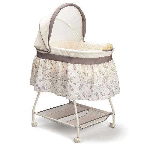  [아마존베스트]Delta Children Sweet Beginnings Bassinet, Falling Leaves