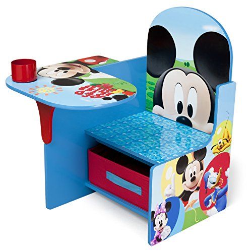  [아마존베스트]Delta Children Disney Chair Desk with Storage Bin, Mickey Mouse