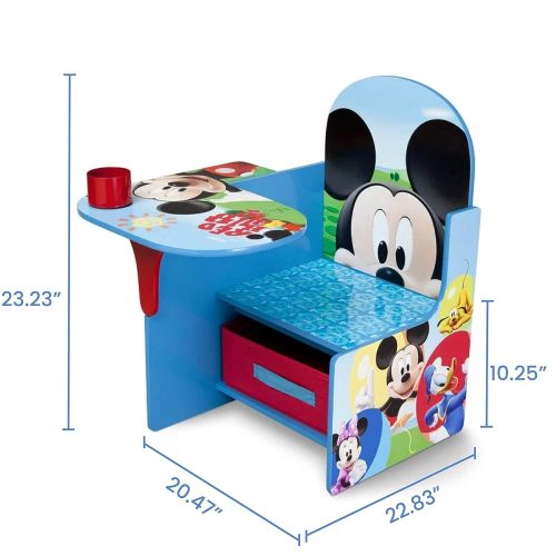  [아마존베스트]Delta Children Disney Chair Desk with Storage Bin, Mickey Mouse