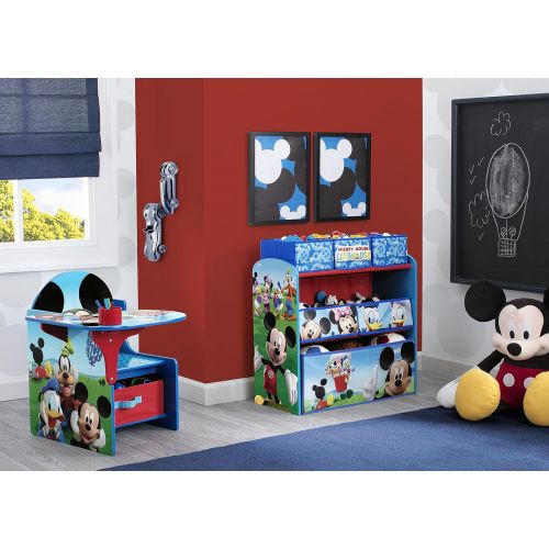  [아마존베스트]Delta Children Disney Chair Desk with Storage Bin, Mickey Mouse