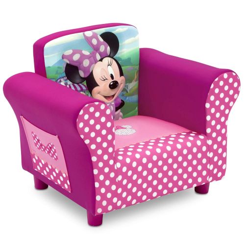  [아마존베스트]Delta Children Disney Minnie Mouse Upholstered Chair