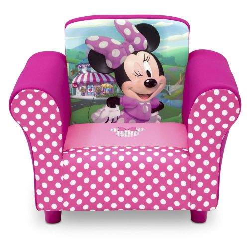  [아마존베스트]Delta Children Disney Minnie Mouse Upholstered Chair