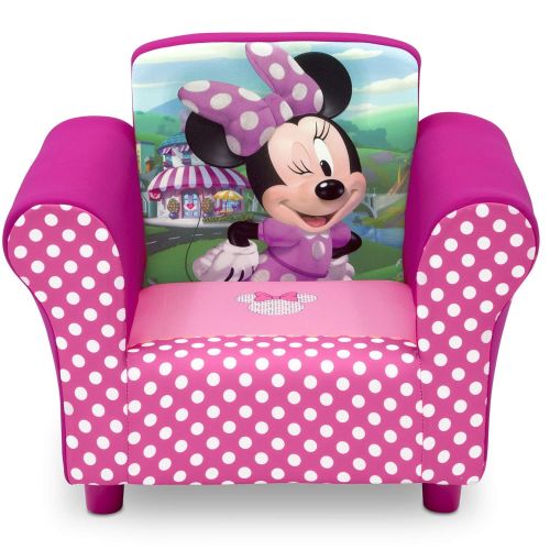  [아마존베스트]Delta Children Disney Minnie Mouse Upholstered Chair