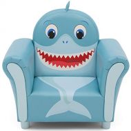 [아마존베스트]Delta Children Cozy Childrens Chair - Fun Animal Character, Blue Shark