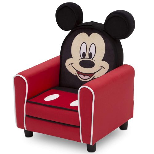  [아마존베스트]Delta Children Figural Upholstered Kids Chair, Disney Mickey Mouse