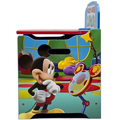  [아마존베스트]Delta Children Deluxe Toy Box, Disney Mickey Mouse