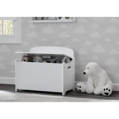  [아마존베스트]Delta Children MySize Deluxe Toy Box, Bianca White