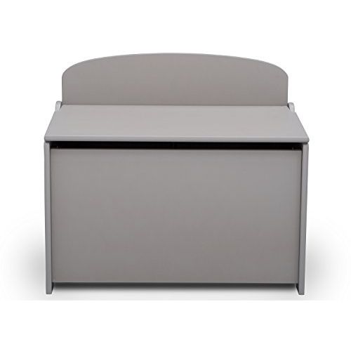  [아마존베스트]Delta Children MySize Deluxe Toy Box, Grey