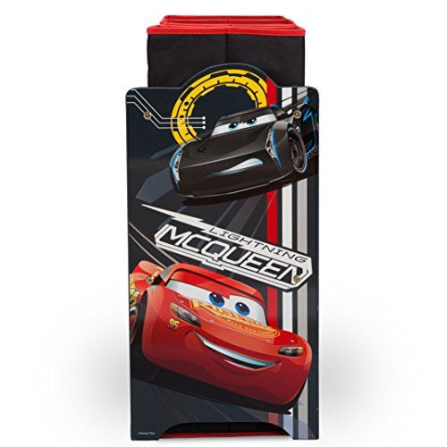  [아마존베스트]Delta Children Deluxe Multi-Bin Toy Organizer, Disney/Pixar Cars