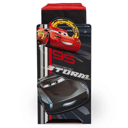  [아마존베스트]Delta Children Deluxe Multi-Bin Toy Organizer, Disney/Pixar Cars