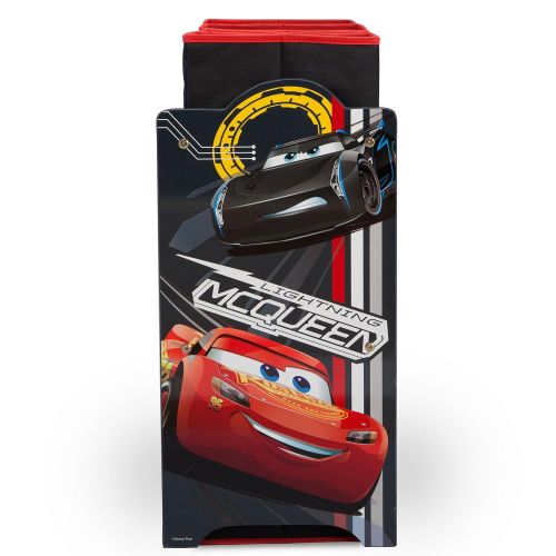  [아마존베스트]Delta Children Deluxe Multi-Bin Toy Organizer, Disney/Pixar Cars