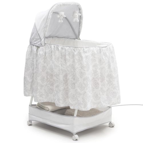 시몬스 [아마존베스트]Simmons Kids Classic Silent Auto Gliding Bassinet, Emerson