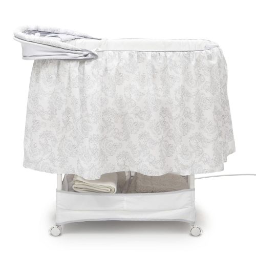 시몬스 [아마존베스트]Simmons Kids Classic Silent Auto Gliding Bassinet, Emerson