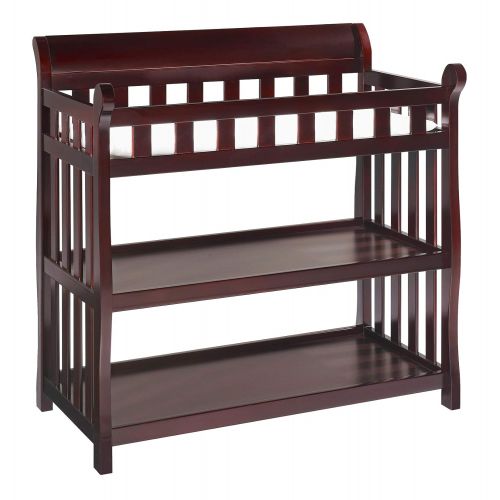  Delta Children Eclipse Changing Table with Changing Pad, Espresso Cherry
