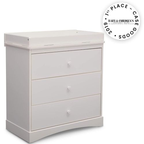  Delta Children Sutton 3 Drawer Dresser with Changing Top