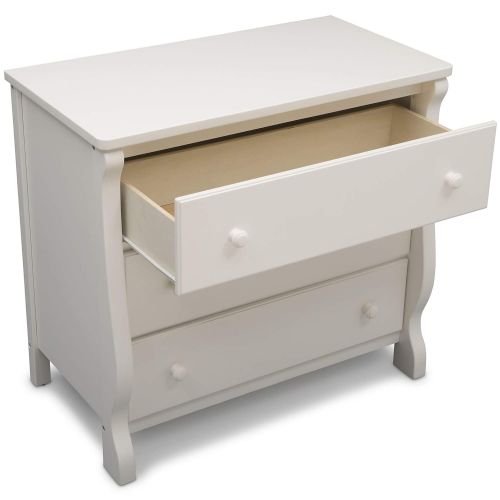  Delta Children Universal 3 Drawer Dresser, White