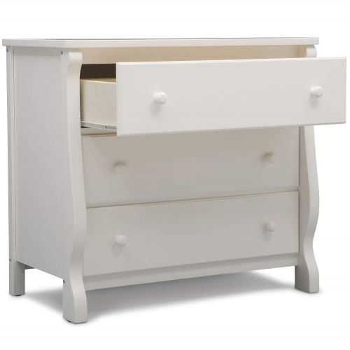  Delta Children Universal 3 Drawer Dresser, White