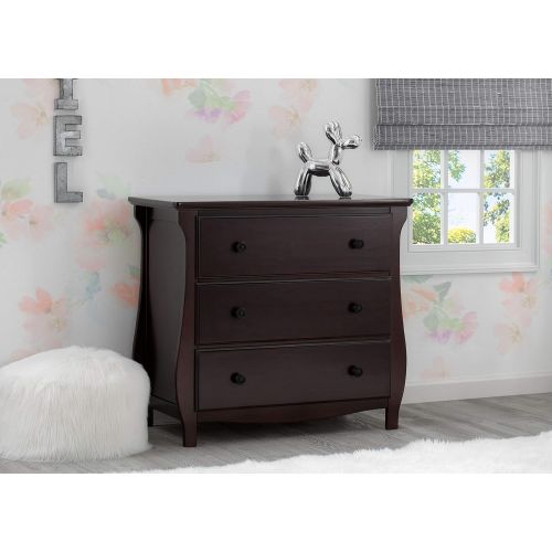  Delta Children Lancaster 3 Drawer Dresser with Changing Top