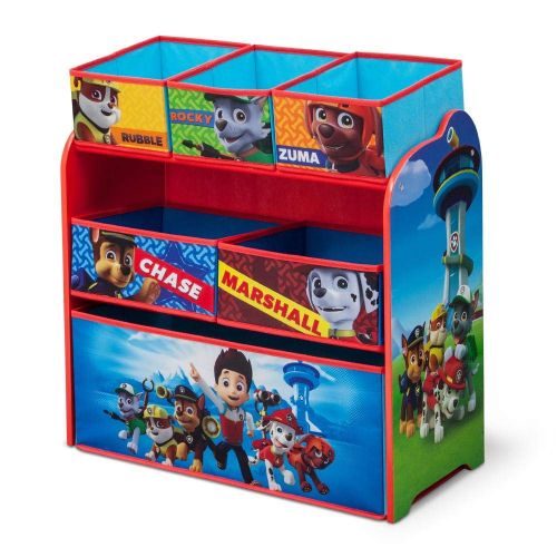  Delta Children 6-Bin Toy Storage Organizer, Nick Jr. PAW Patrol