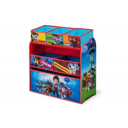  Delta Children 6-Bin Toy Storage Organizer, Nick Jr. PAW Patrol