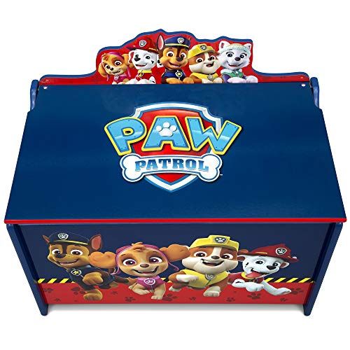  Delta Children Deluxe Toy Box, Nick Jr. PAW Patrol