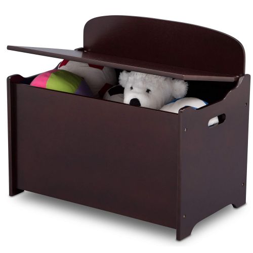  Delta Children MySize Deluxe Toy Box, Dark Chocolate