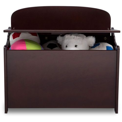  Delta Children MySize Deluxe Toy Box, Dark Chocolate