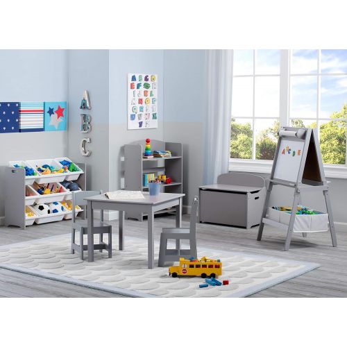  Delta Children MySize 9 Bin Plastic Toy Organizer, Grey