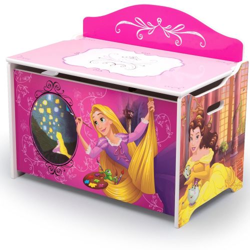  Delta Children Deluxe Toy Box, Disney Princess