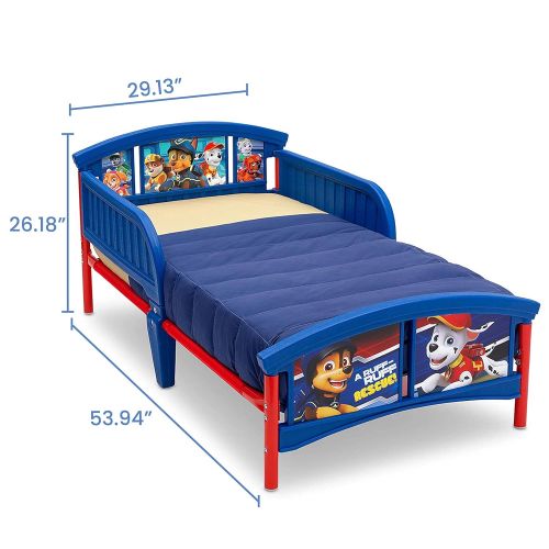  Delta Children Plastic Toddler Bed, Nick Jr. PAW Patrol