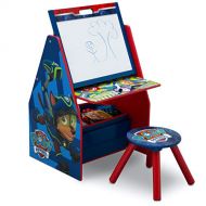 Delta Children Kids Easel and Play Station  Ideal for Arts & Crafts, Drawing, Homeschooling and More, Nick Jr. PAW Patrol