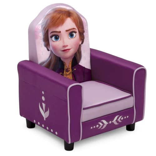  Delta Children Figural Upholstered Kids Chair, Disney Frozen II Anna