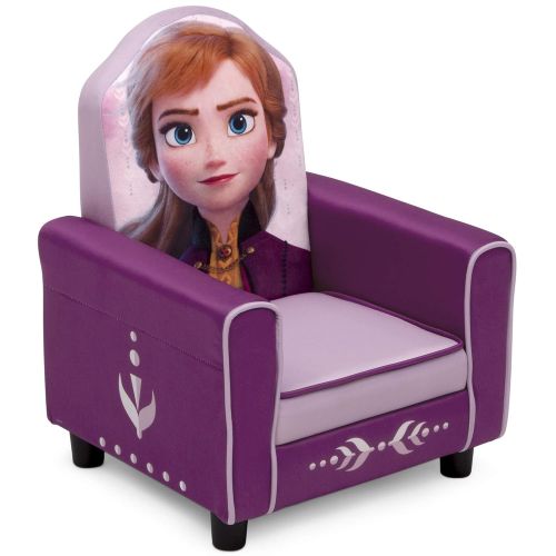  Delta Children Figural Upholstered Kids Chair, Disney Frozen II Anna