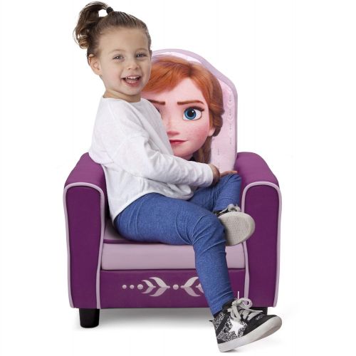  Delta Children Figural Upholstered Kids Chair, Disney Frozen II Anna