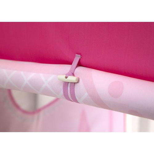  Delta Children Loft Bed Tent Curtain Set for Low Twin, Disney Princess