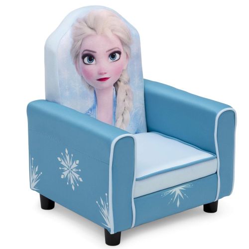  Delta Children Figural Upholstered Kids Chair, Disney Frozen II Elsa