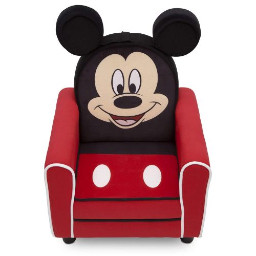  Delta Children Figural Upholstered Kids Chair, Disney Mickey Mouse