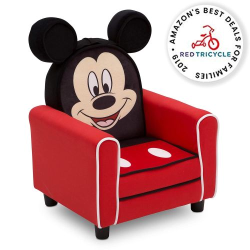  Delta Children Figural Upholstered Kids Chair, Disney Mickey Mouse