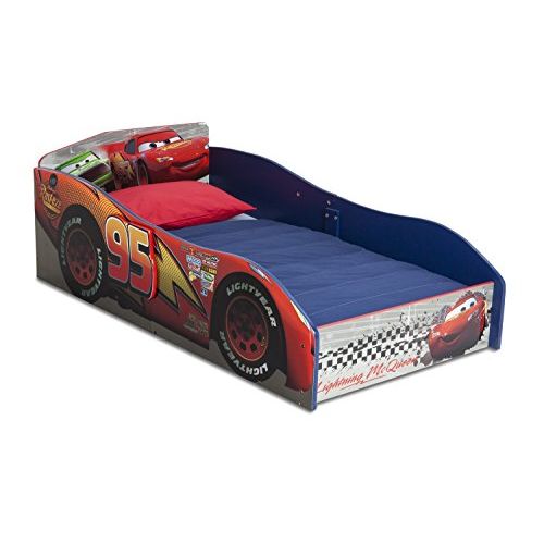  Delta Children Wood Toddler Bed, Disney/Pixar Cars