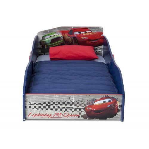  Delta Children Wood Toddler Bed, Disney/Pixar Cars