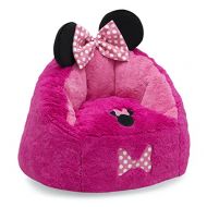 Disney Minnie Mouse Cozee Figural Chair by Delta Children, Toddler Size (for Kids Up to 6 Years Old)