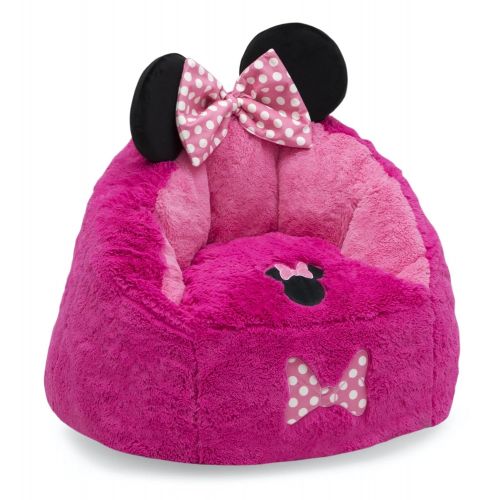  Disney Minnie Mouse Cozee Figural Chair by Delta Children, Toddler Size (for Kids Up to 6 Years Old)