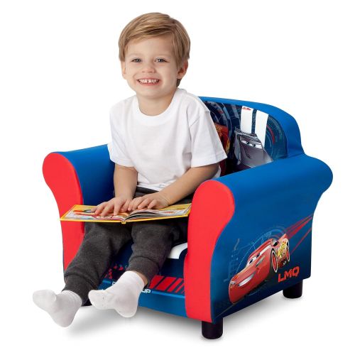  Delta Children Upholstered Chair, Disney/Pixar Cars