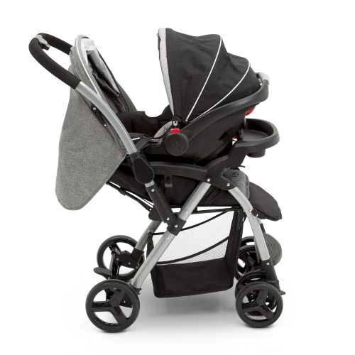  Delta Children Jeep Unlimited Reversible Handle Stroller, Grey Tweed