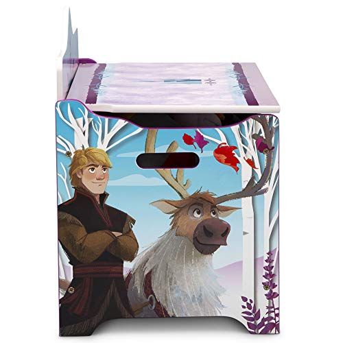  [아마존베스트]Delta Children Deluxe Toy Box, Disney Frozen II