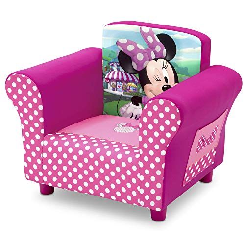  [아마존베스트]Delta Children Disney Minnie Mouse Upholstered Chair