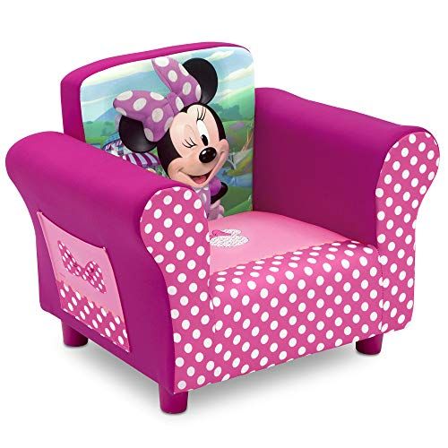  [아마존베스트]Delta Children Disney Minnie Mouse Upholstered Chair